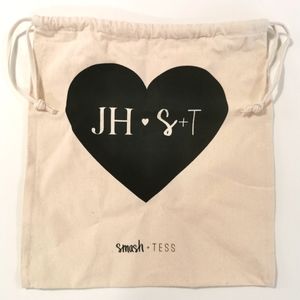 Smash & Tess Jillian Harris canvas bag with drawstring